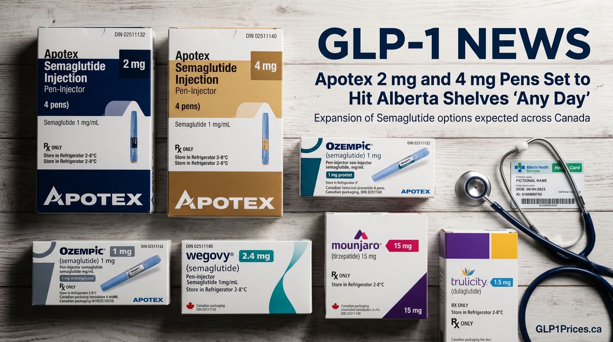 Apotex 2 mg and 4 mg Pens Set to Hit Alberta Shelves 'Any Day'