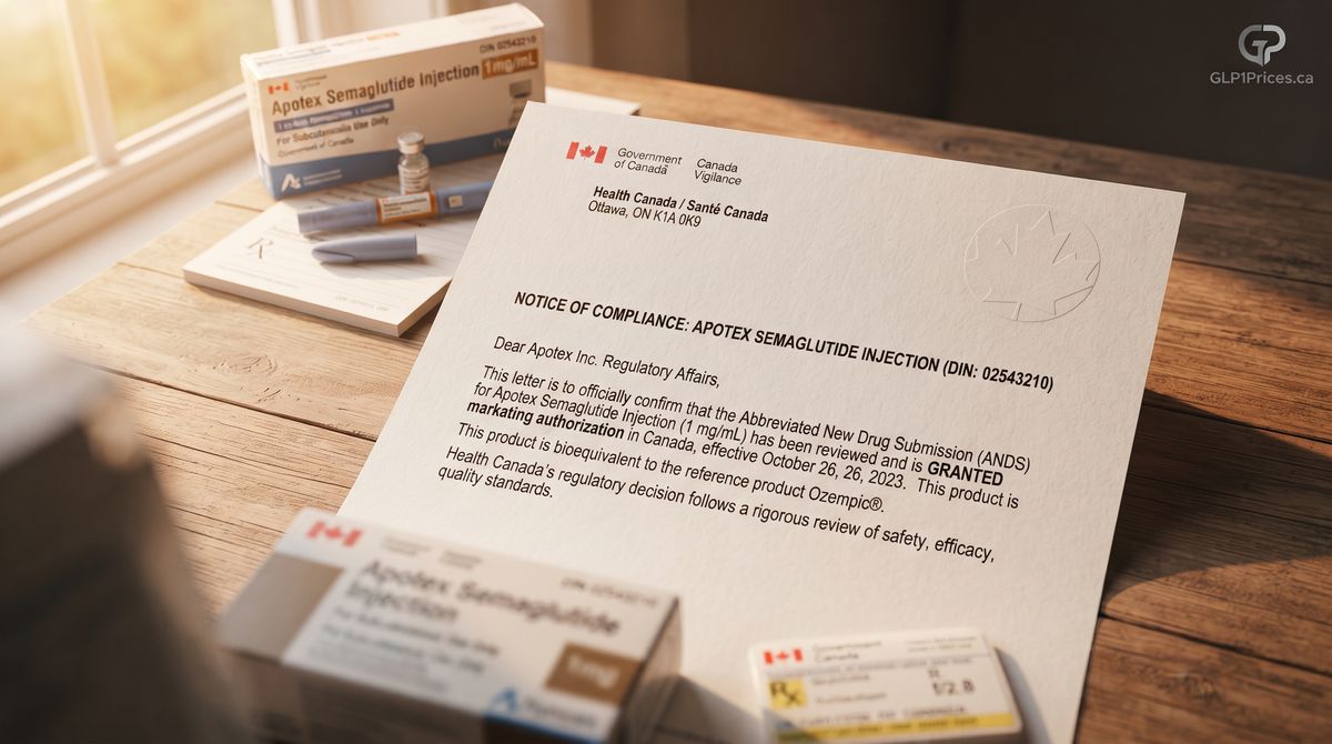 Apotex Becomes Second Generic Semaglutide Cleared by Health Canada