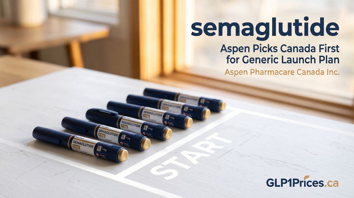 Aspen Picks Canada First for Generic Semaglutide Launch Plan