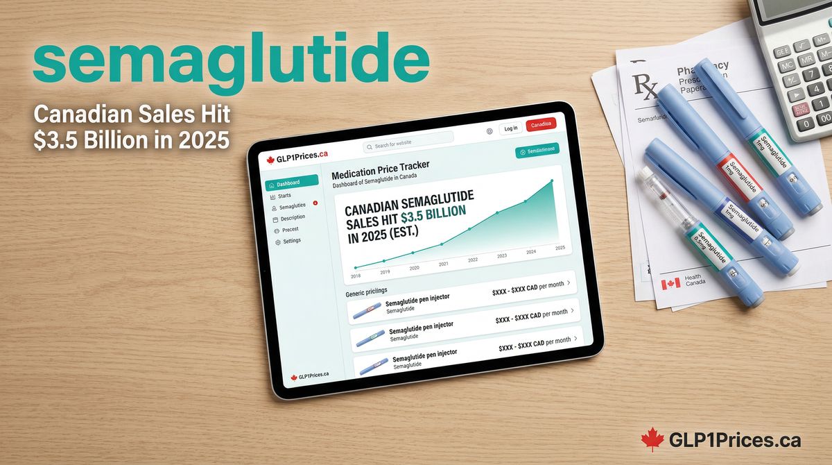 Canadian Semaglutide Sales Hit $3.5 Billion in 2025
