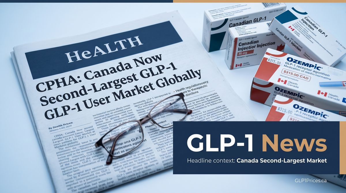 CPHA: Canada Now Second-Largest GLP-1 User Market Globally