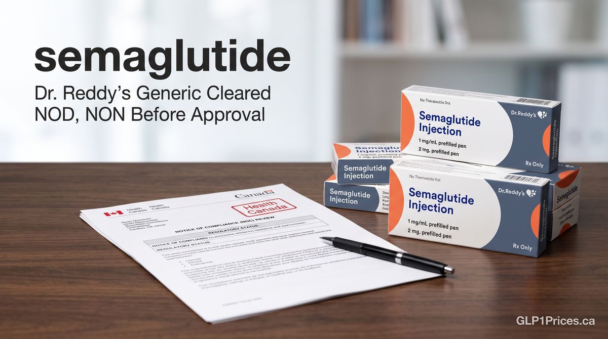 Dr. Reddy's Generic Semaglutide Cleared NOD, NON Before Approval