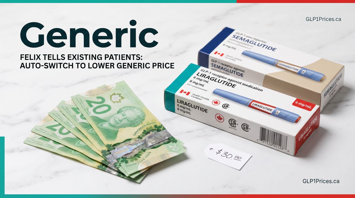 Felix Tells Existing Patients: Auto-Switch to Lower Generic Price
