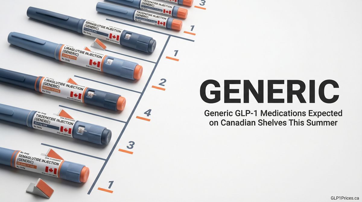 Generic GLP-1 Medications Expected on Canadian Shelves This Summer