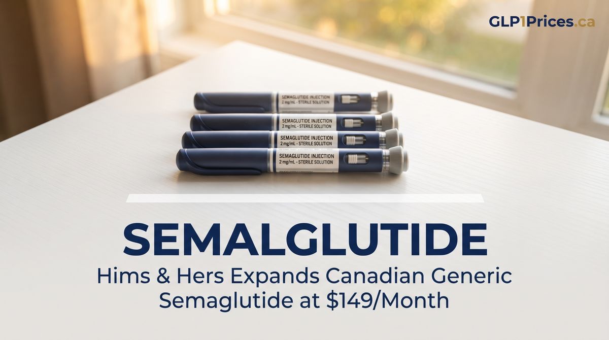 Hims & Hers étend l'accès au sémaglutide générique au Canada à 149 $ par mois