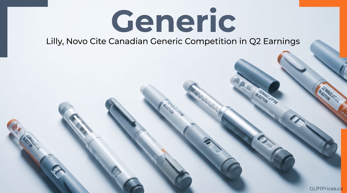 Lilly, Novo Cite Canadian Generic Competition in Q2 Earnings