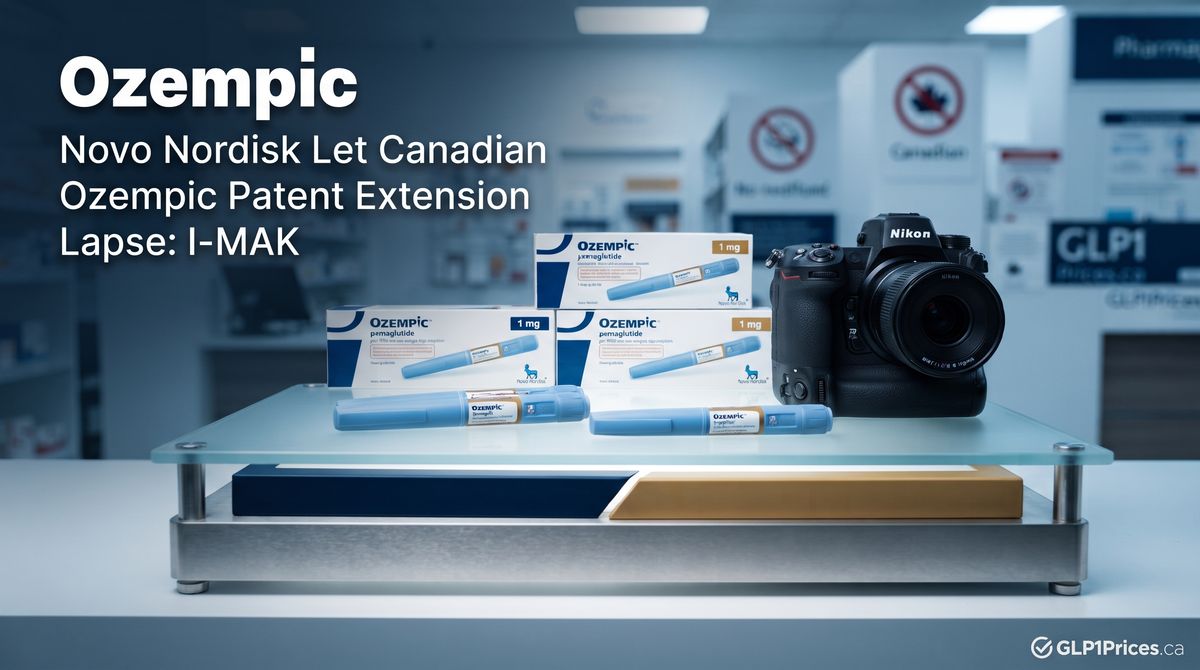 Novo Nordisk Let Canadian Ozempic Patent Extension Lapse: I-MAK