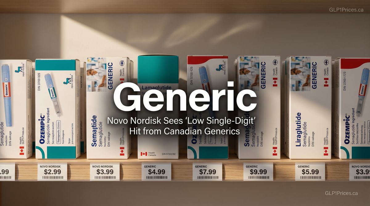 Novo Nordisk Sees 'Low Single-Digit' Hit from Canadian Generics