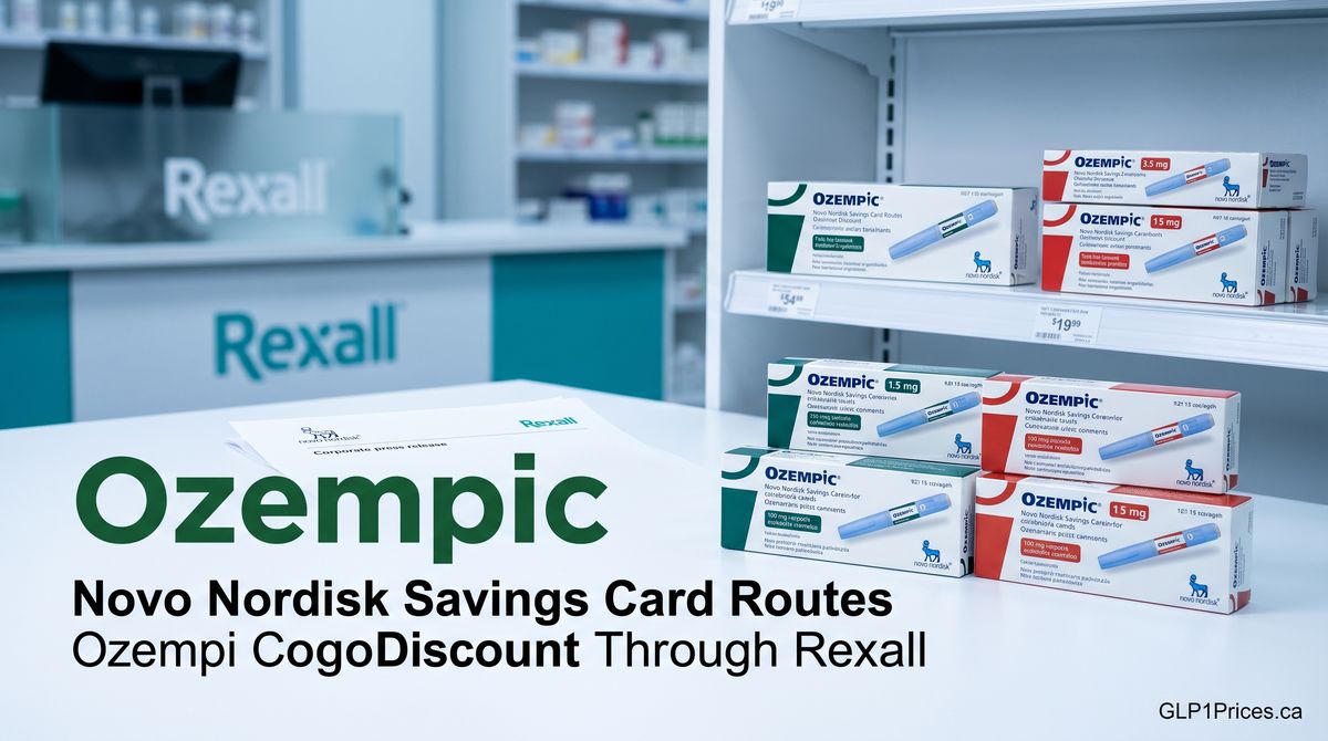Novo Nordisk Savings Card Routes Ozempic Discount Through Rexall