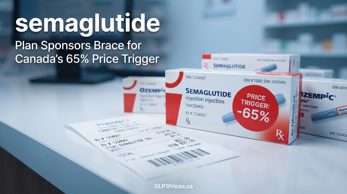 Plan Sponsors Brace for Canada's 65% Semaglutide Price Trigger
