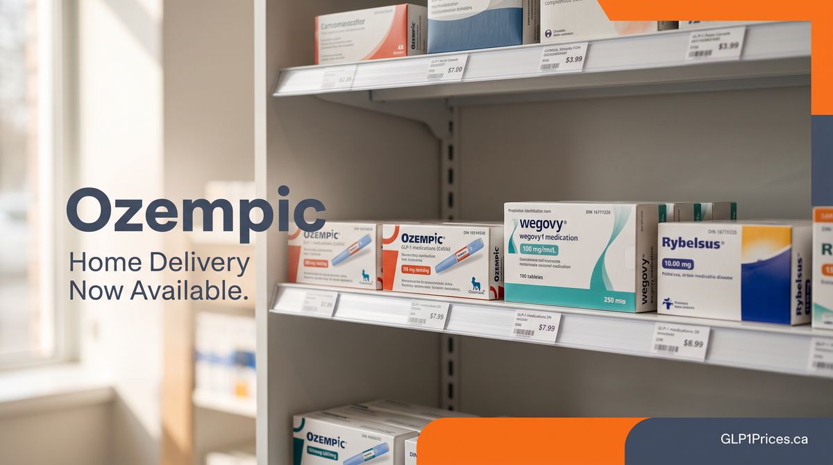 Rexall Launches Home Delivery of Ozempic, Wegovy, Rybelsus