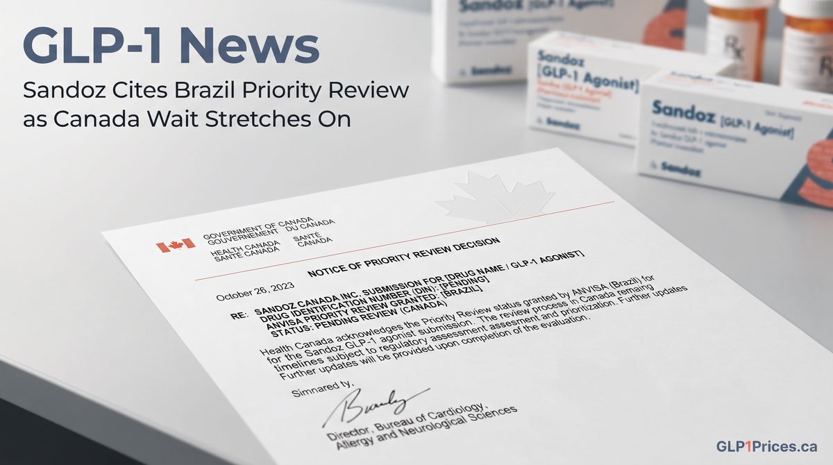 Sandoz Cites Brazil Priority Review as Canada Wait Stretches On