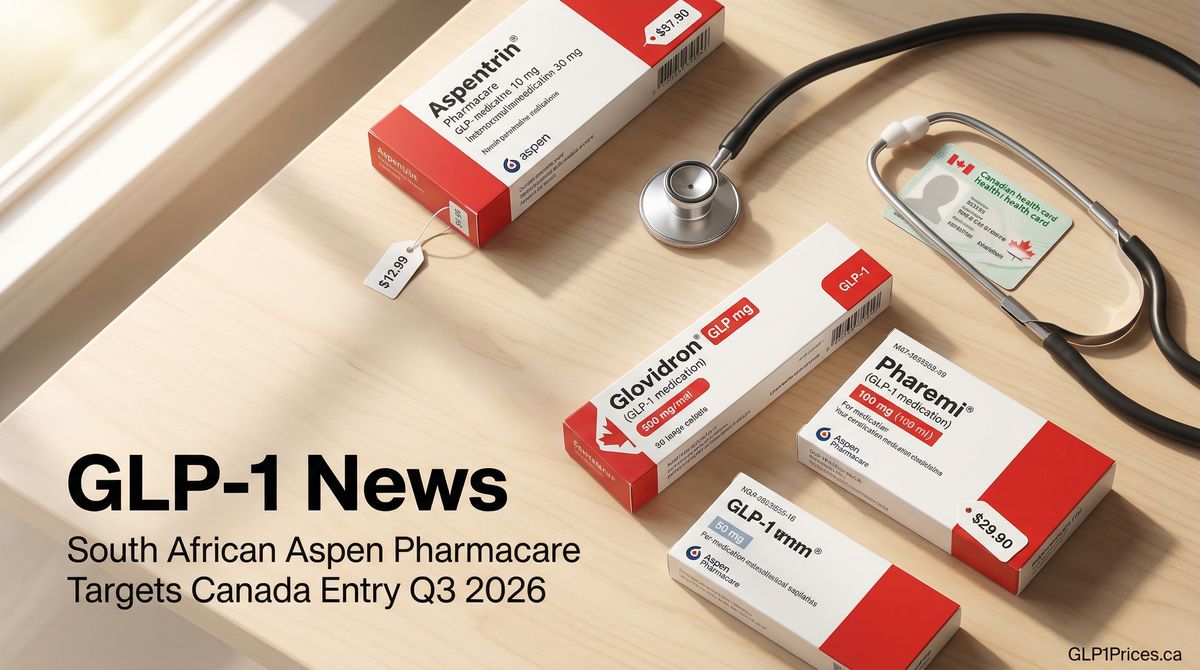 South African Aspen Pharmacare Targets Canada Entry Q3 2026