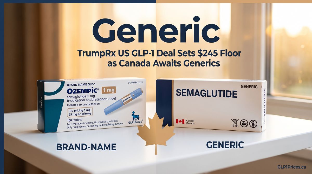 TrumpRx US GLP-1 Deal Sets $245 Floor as Canada Awaits Generics