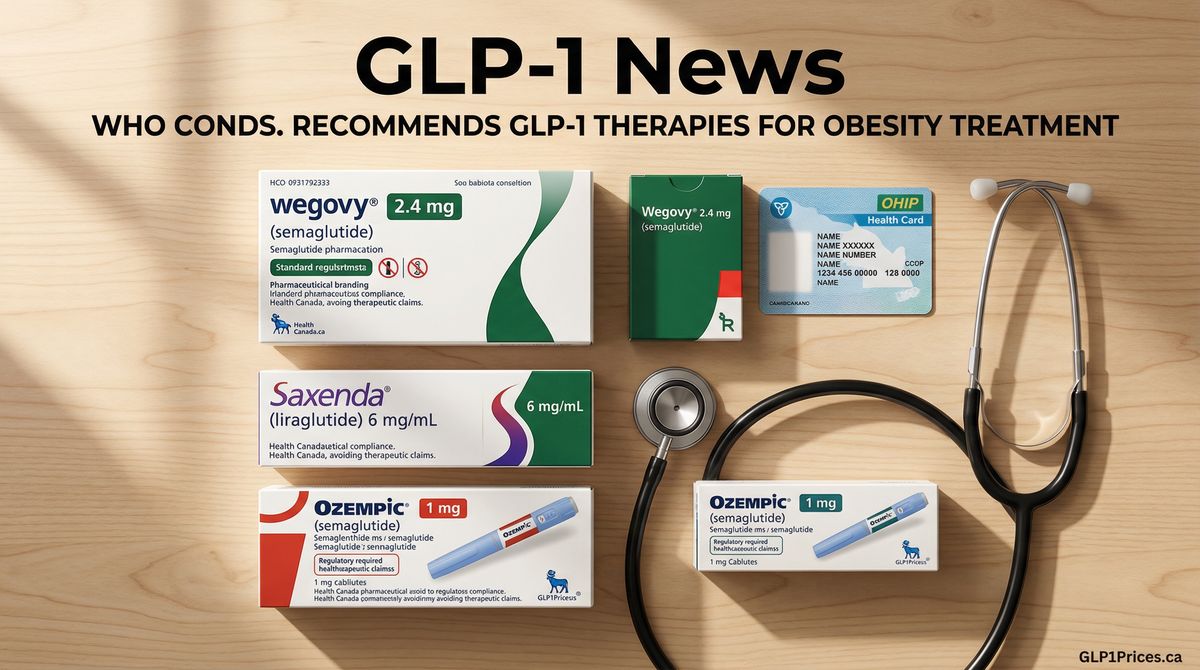 WHO Conditionally Recommends GLP-1 Therapies for Obesity Treatment